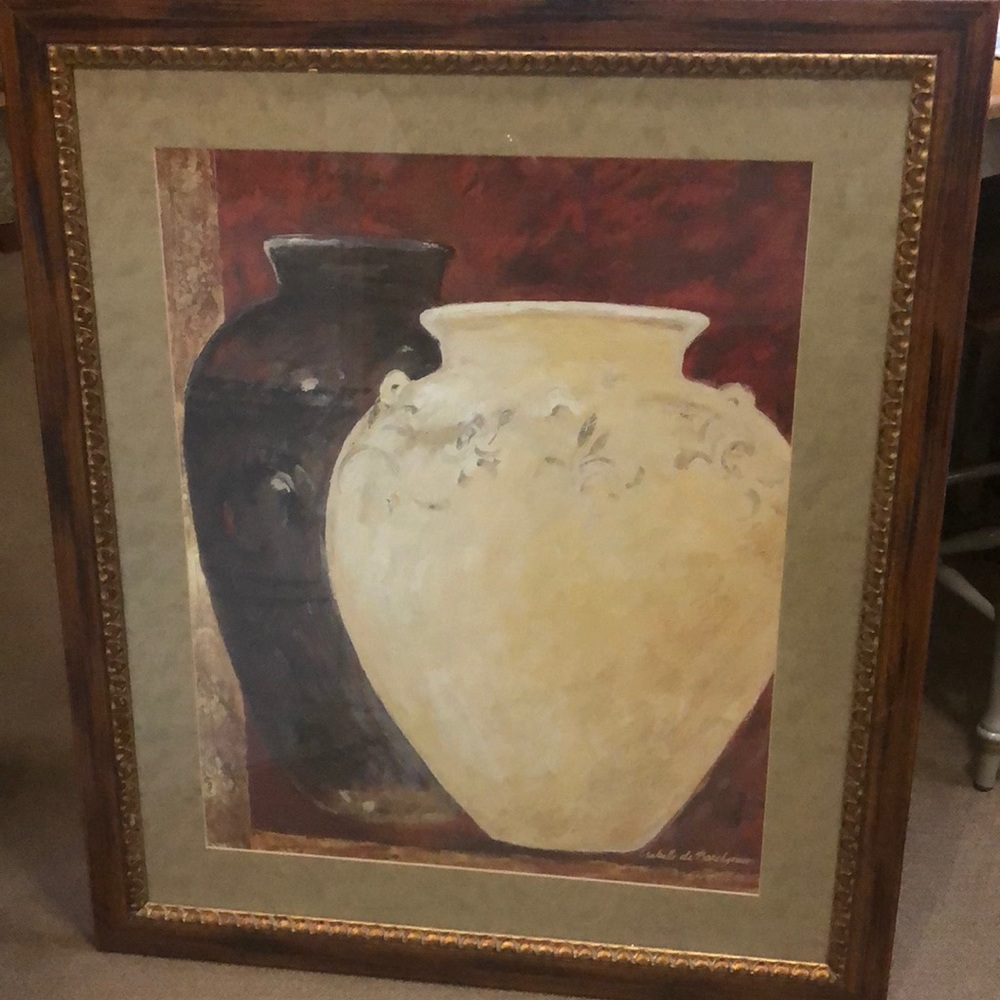 35” x 41” Classic Vase Painting